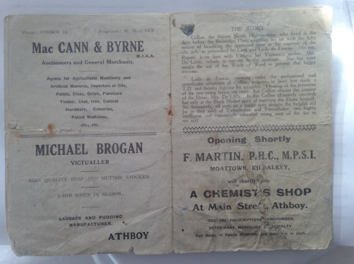 Collier, The Robber - Story